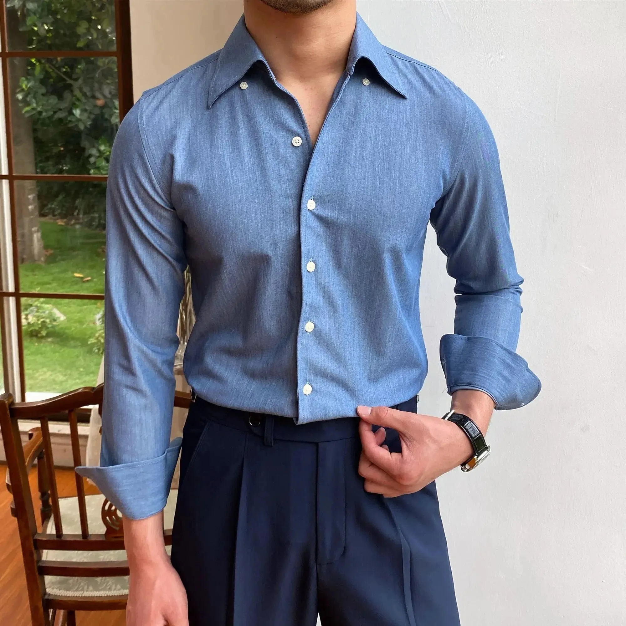Christopher Mosley Long Sleeve Dress Shirt
