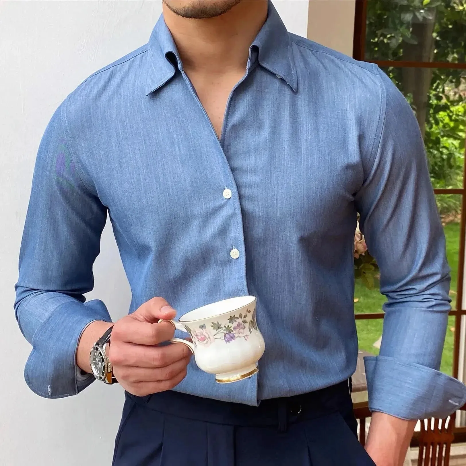 Christopher Mosley Long Sleeve Dress Shirt