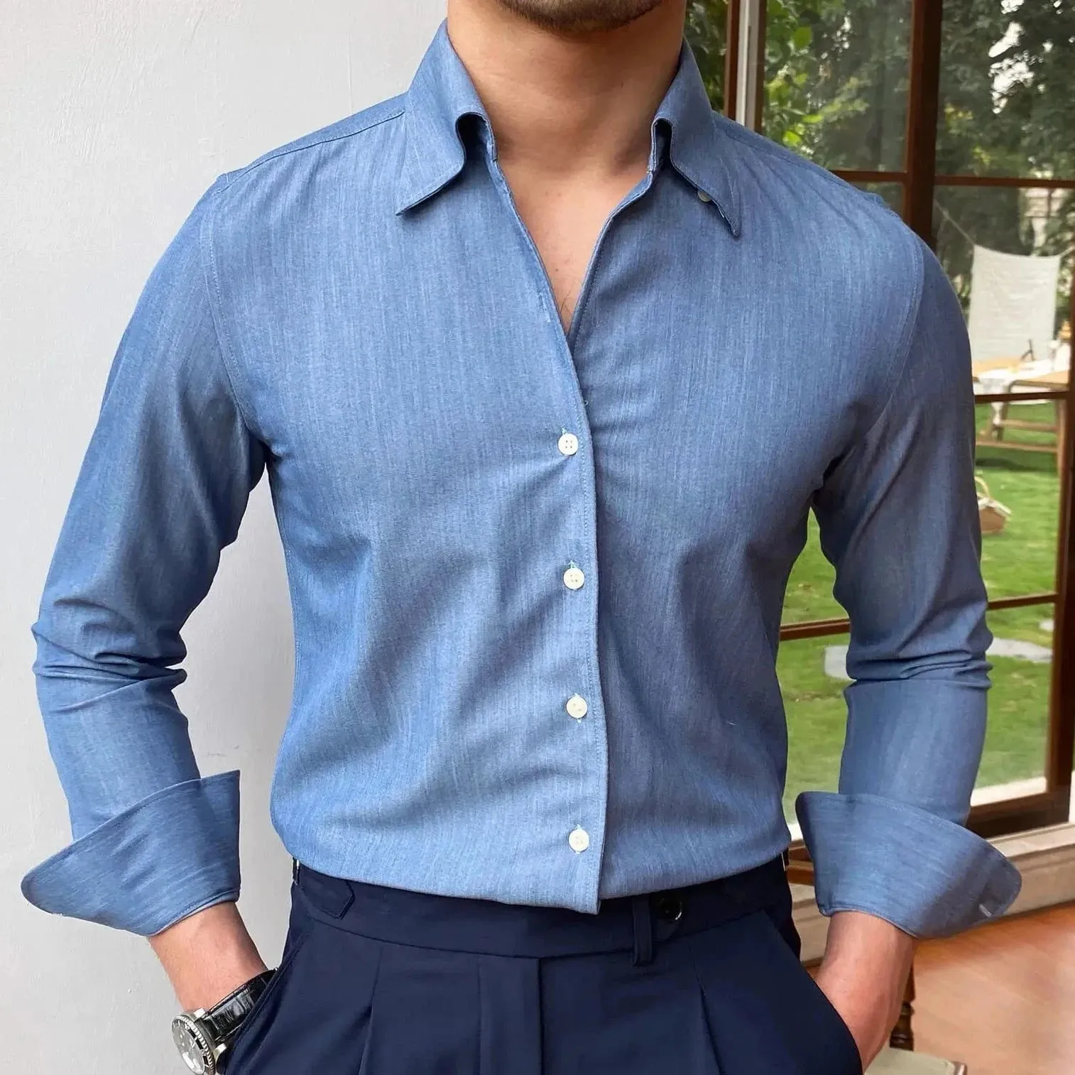 Christopher Mosley Long Sleeve Dress Shirt