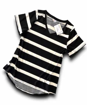 Christy T - Black White Stripe