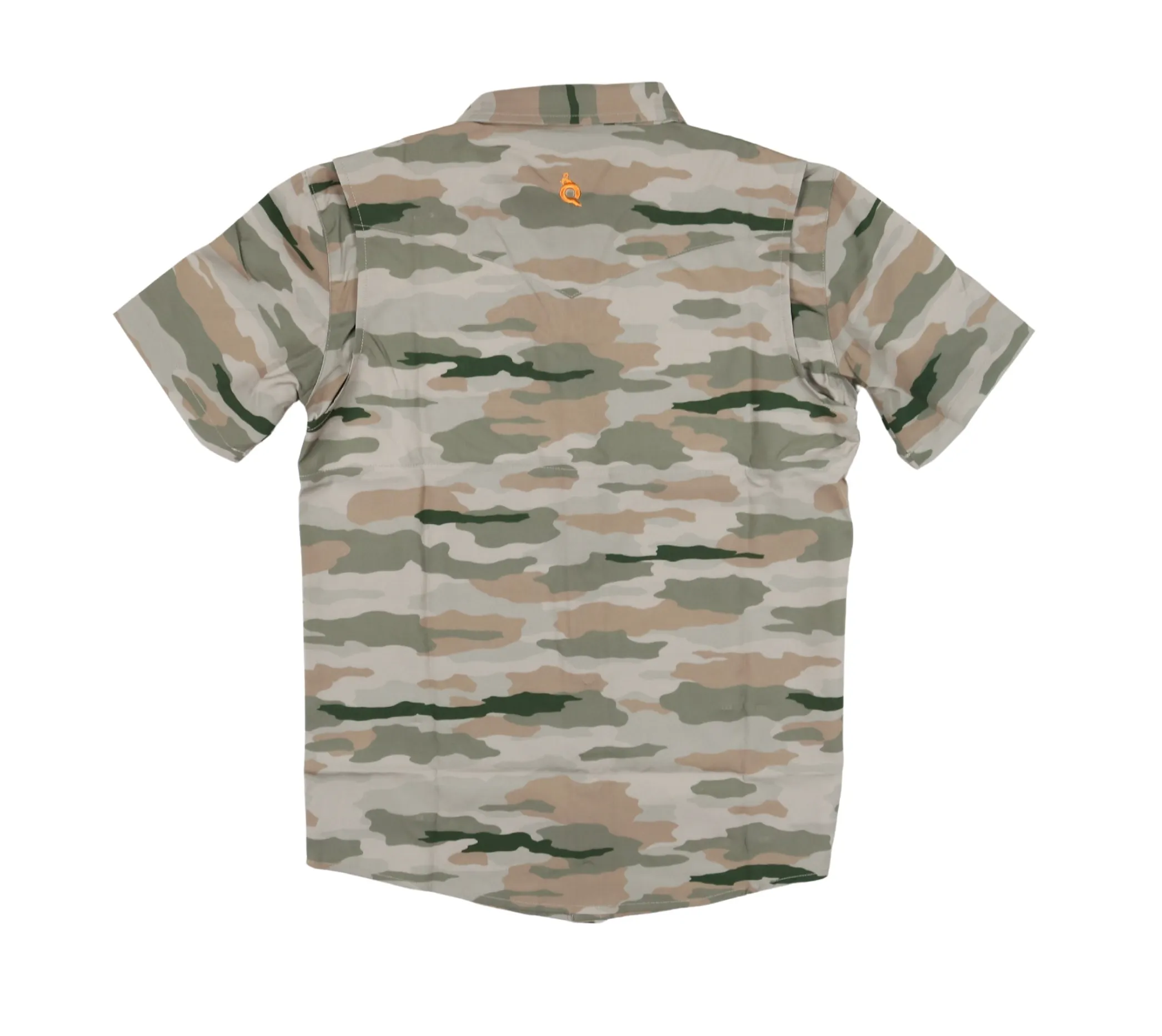 Classic Camo Pearl Snap Short Sleeve Shirt