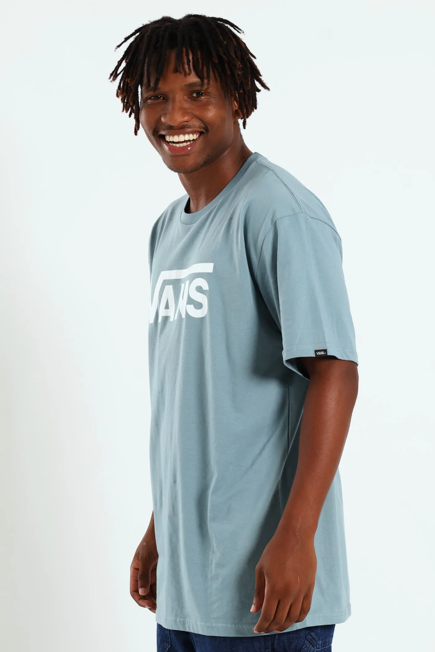 Classic Tee - Smokey Blue