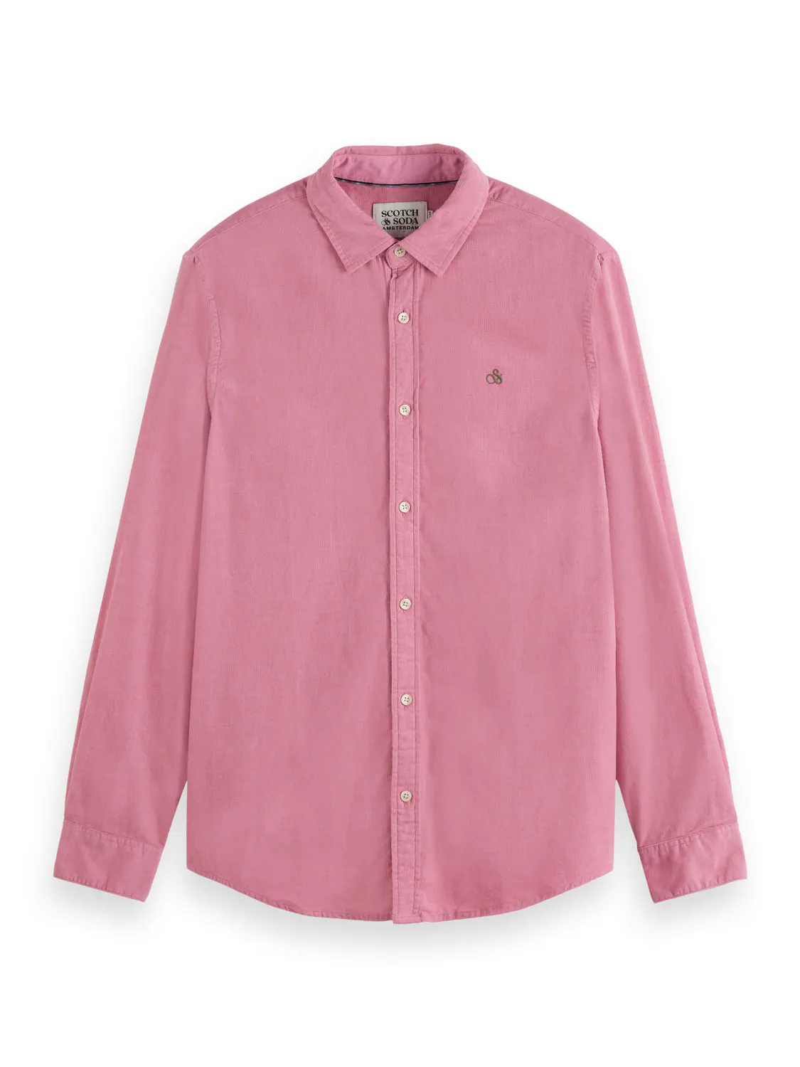Corduroy Shirt - Poetry Pink
