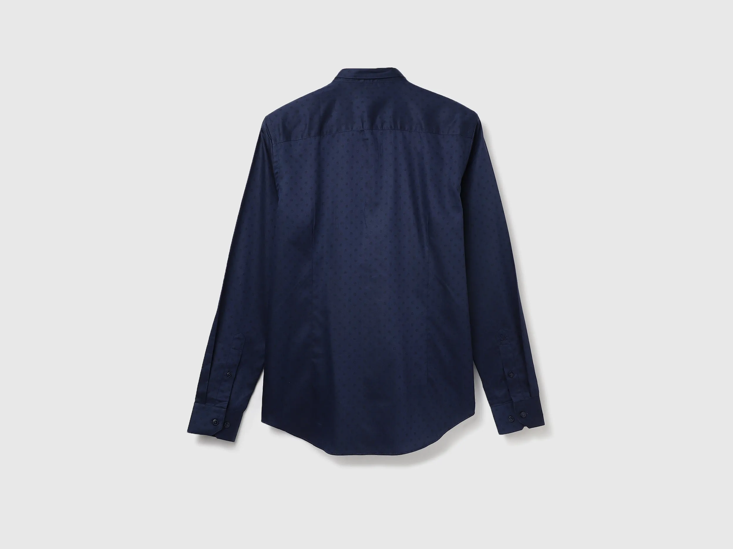 Cotton Printed Slim Collar Mens Shirts