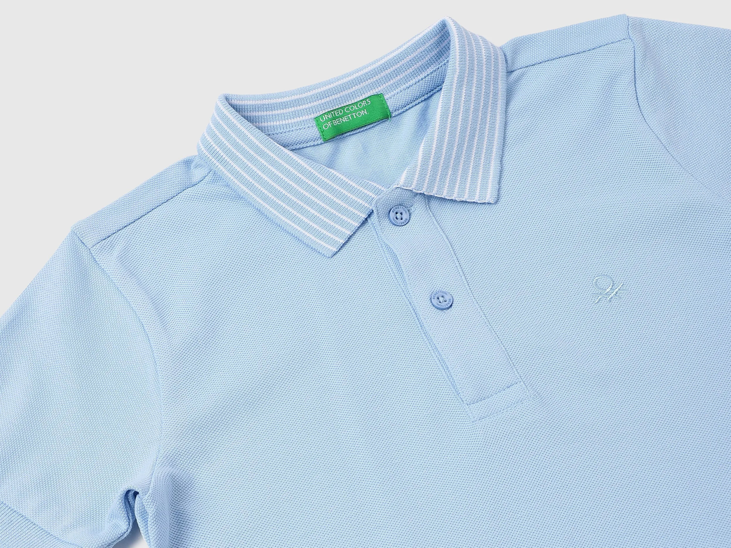Cotton Solid Polo Neck Boys T-shirts