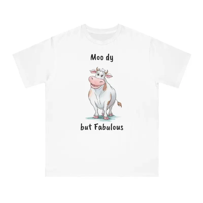 Cow Tee Organic Unisex Classic with Bold Style