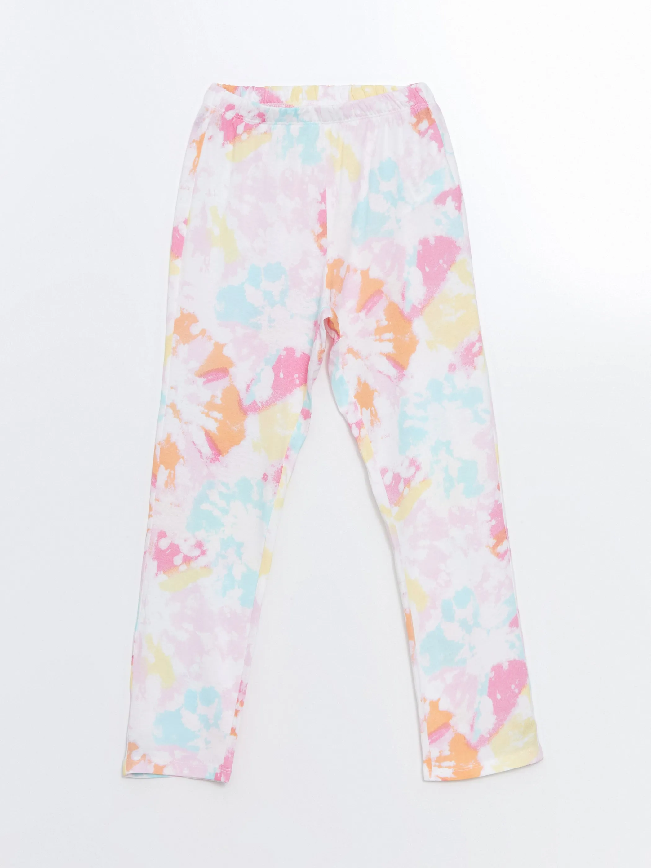 Crew Neck Minnie Mouse Printed Girls Pajama Set