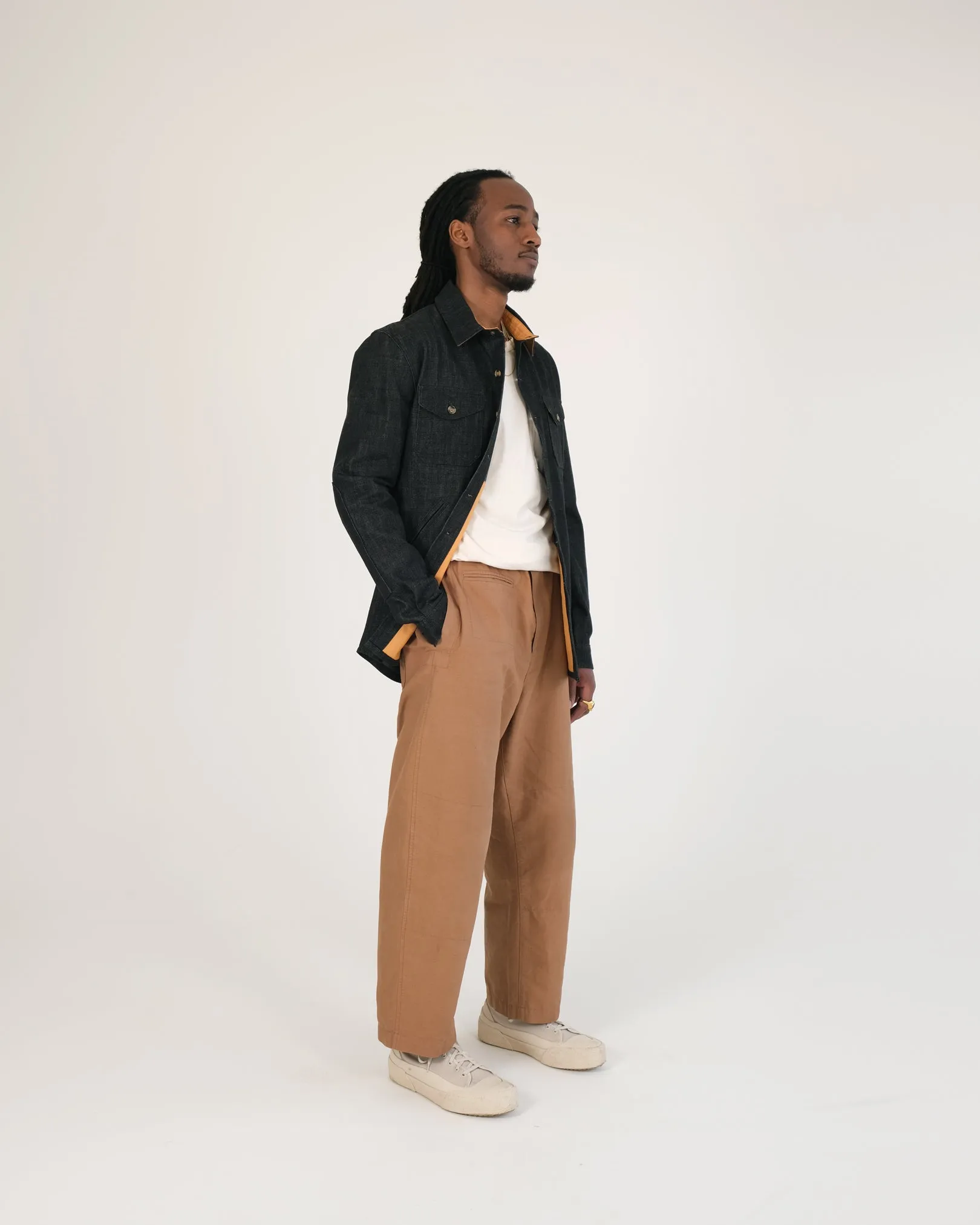 Denim Crissman Overshirt - Slate