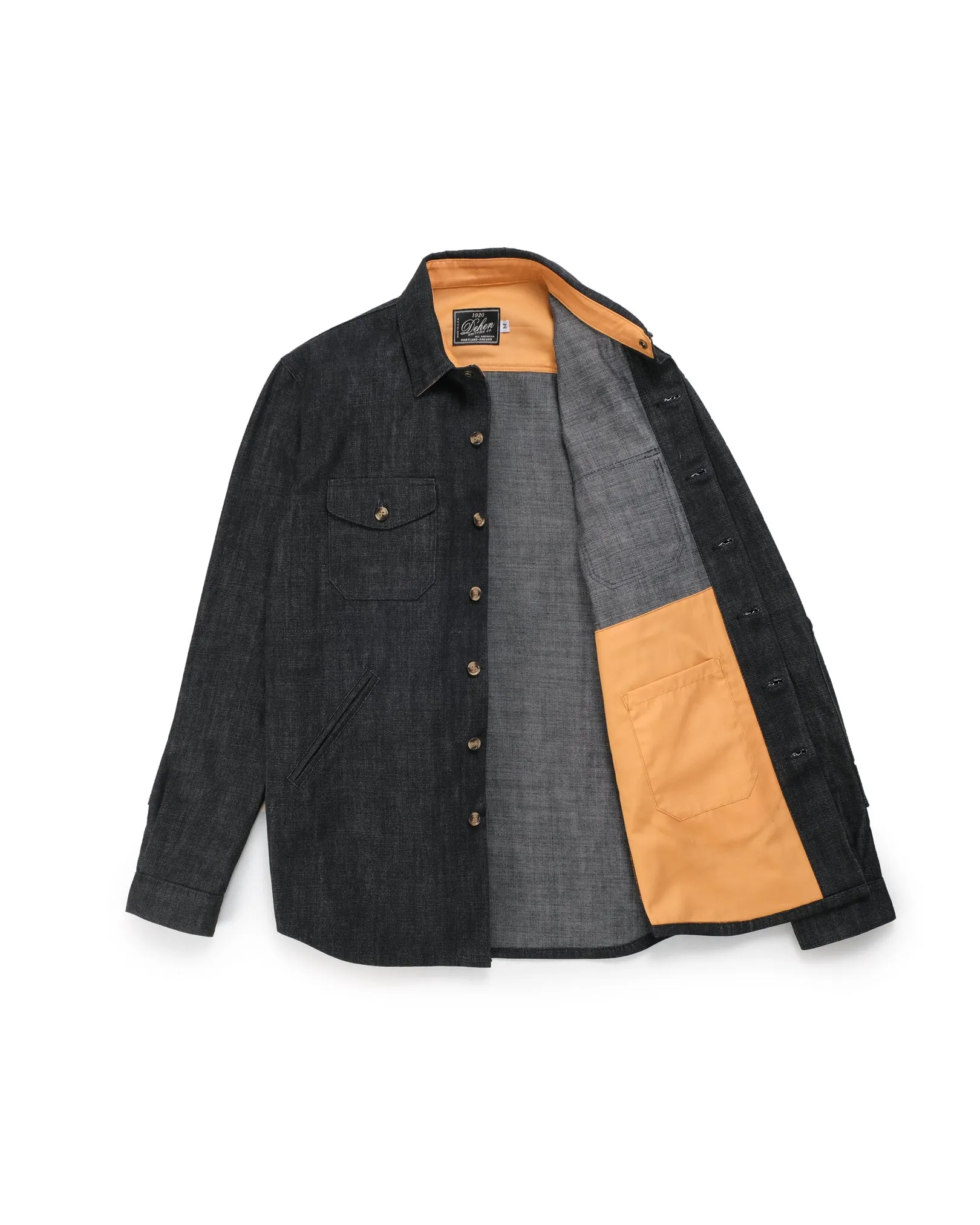 Denim Crissman Overshirt - Slate