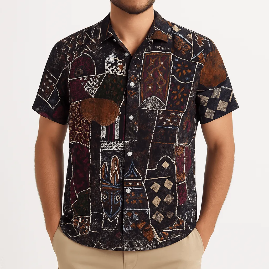 Domoir | Artistic Cotton Shirt