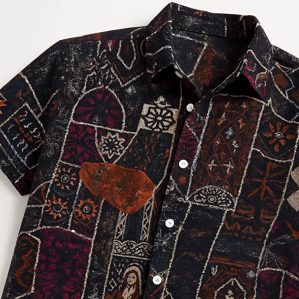 Domoir | Artistic Cotton Shirt