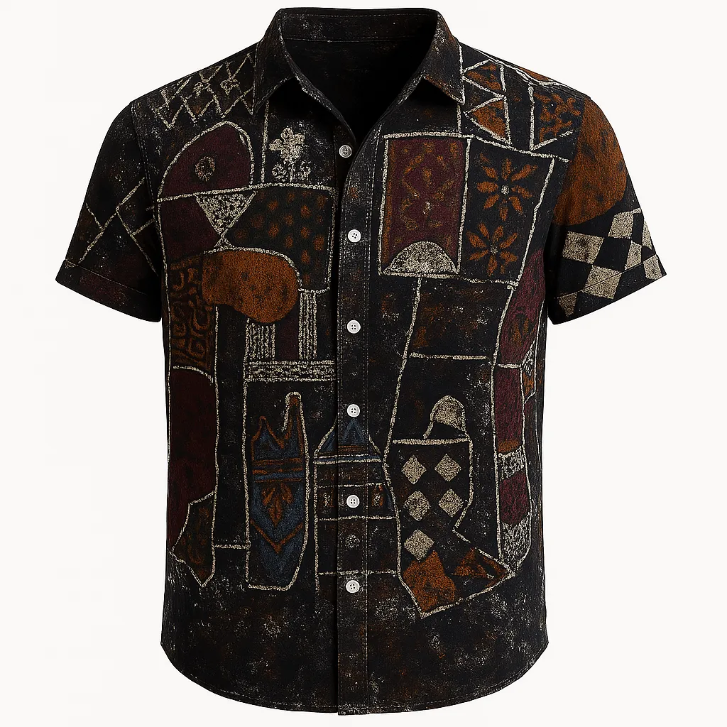 Domoir | Artistic Cotton Shirt