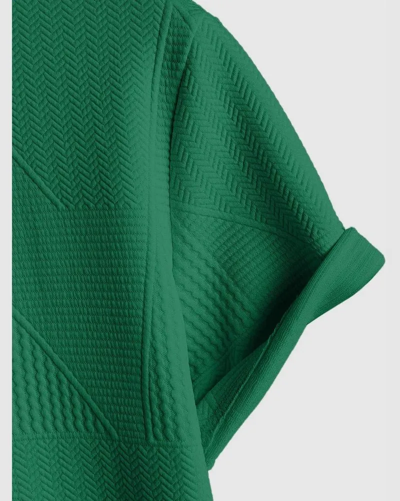 Domoir | Relaxed Textured Cotton Shirt