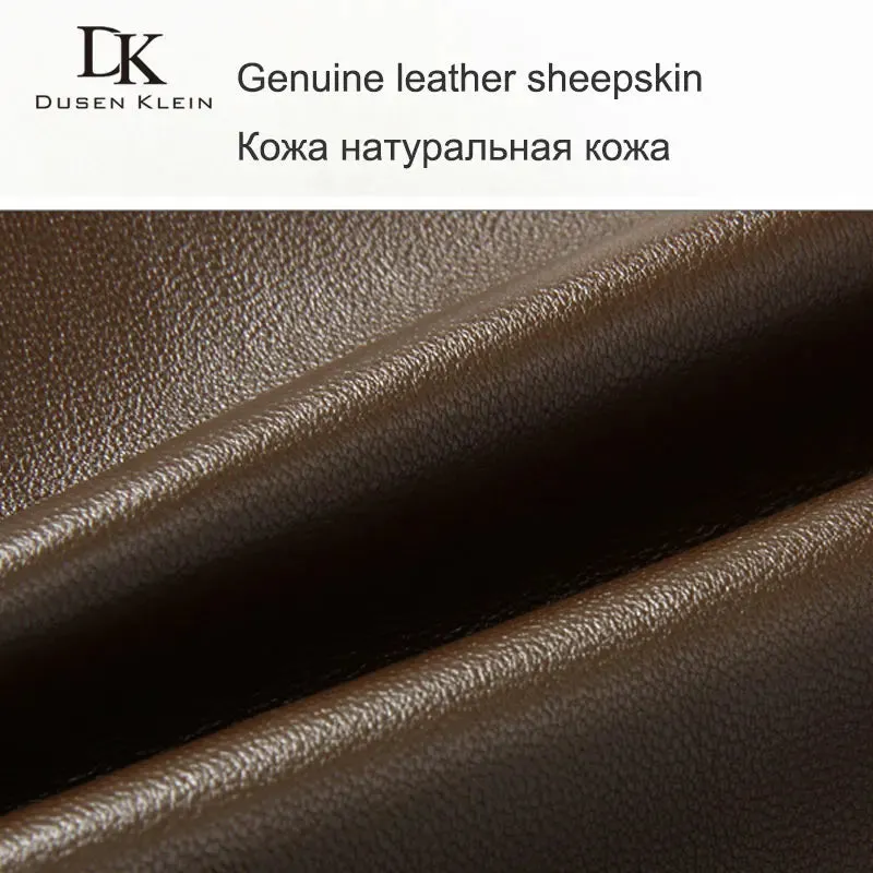Dusen Klein Men Genuine Leather Jacket
