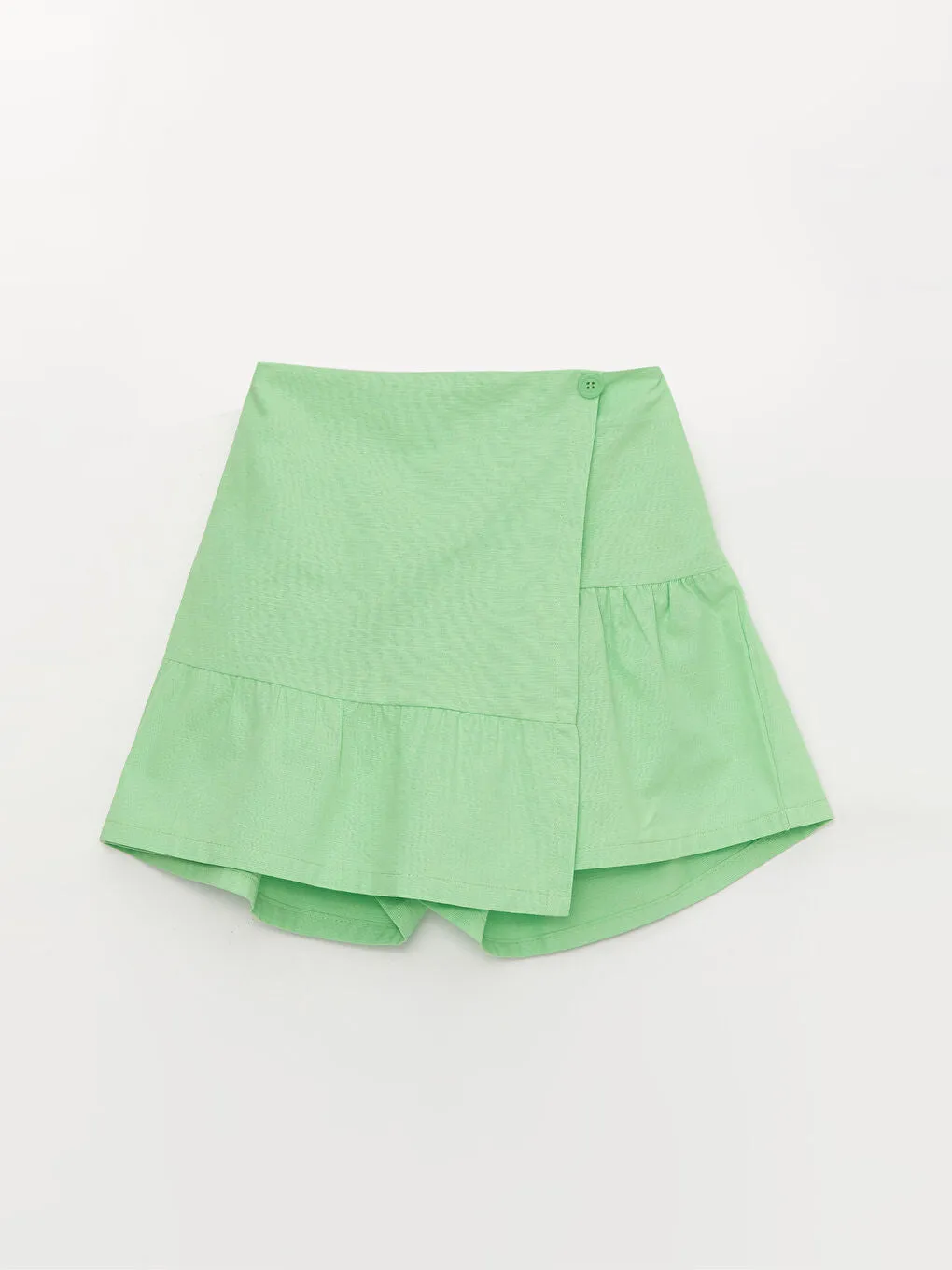 Elastic Waist Girl Short Skirt