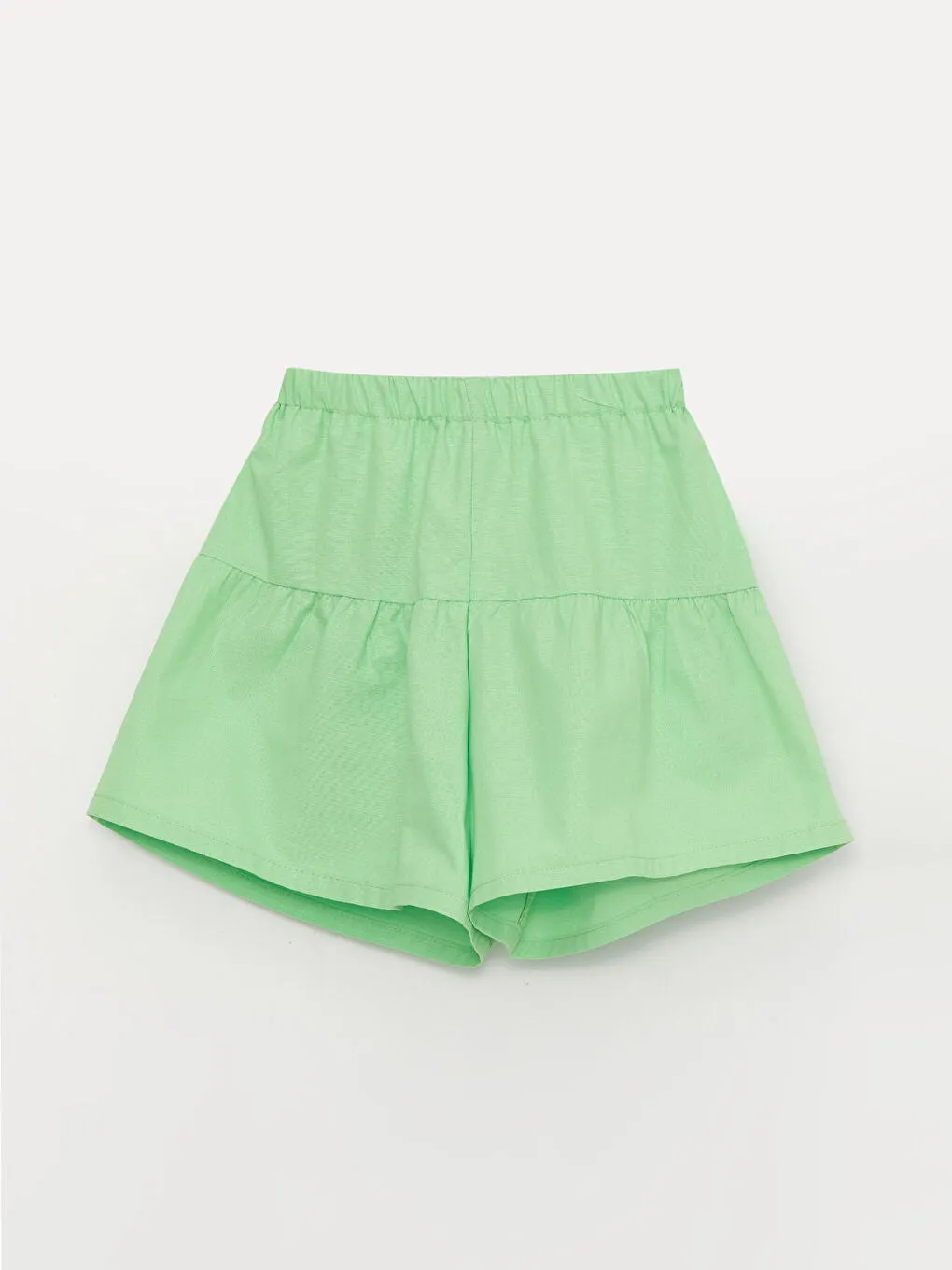 Elastic Waist Girl Short Skirt