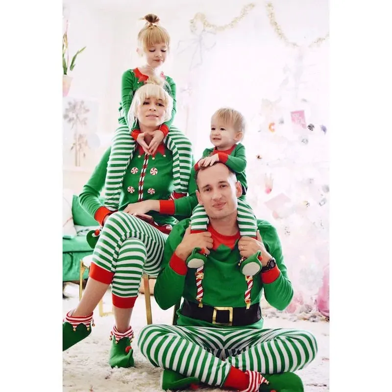 Elf Family Pajama Set