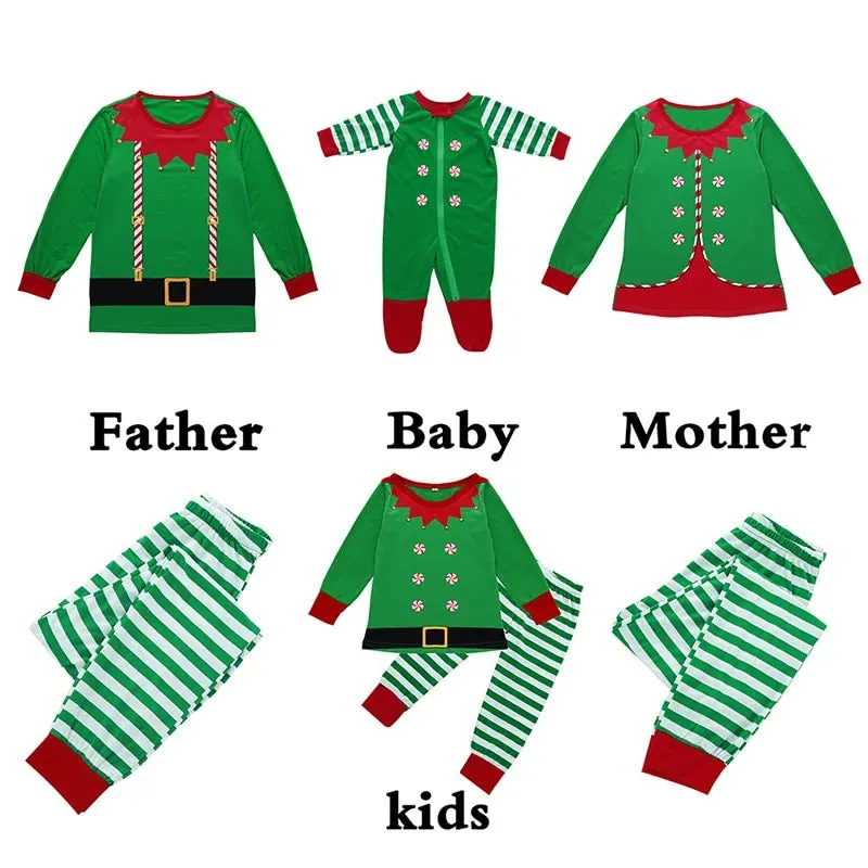 Elf Family Pajama Set
