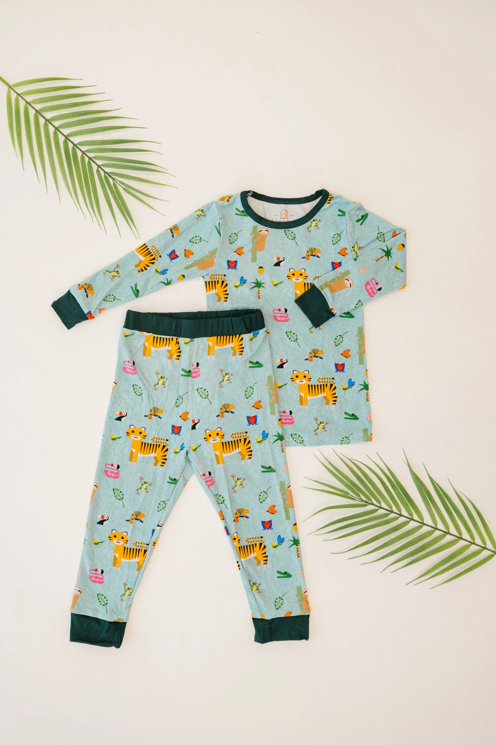 Eli's Rainforest 2-Piece Children's Pajama