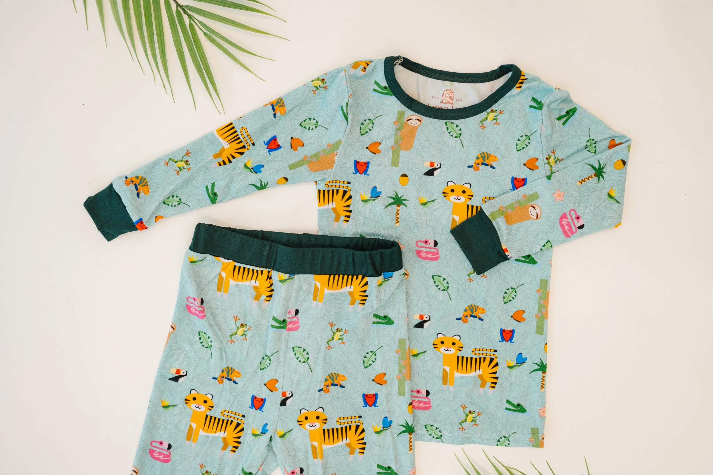 Eli's Rainforest 2-Piece Children's Pajama