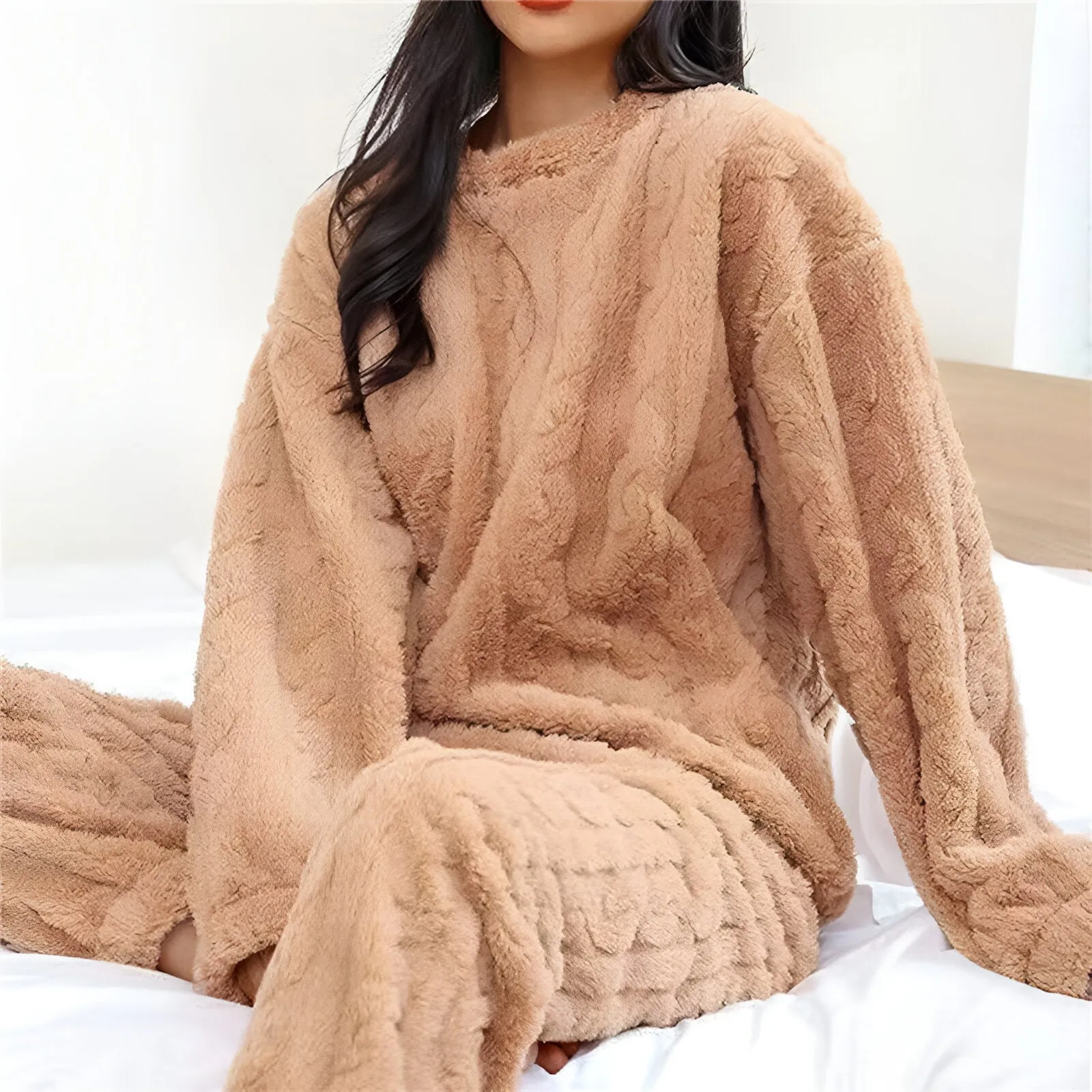 Fleece Dream™ | Women's Warm & Fluffy Pajamas | Soft Fleece, Long Sleeve, Cozy Fit
