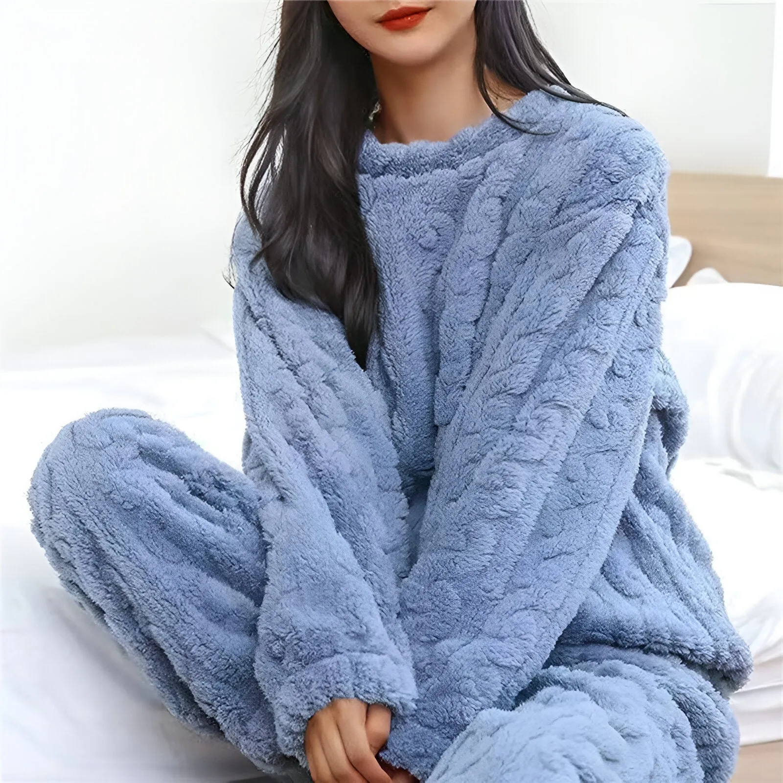 Fleece Dream™ | Women's Warm & Fluffy Pajamas | Soft Fleece, Long Sleeve, Cozy Fit