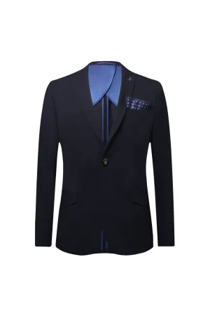 Fletcher Poly Rayon Spx Cross Twill Suit Blazer