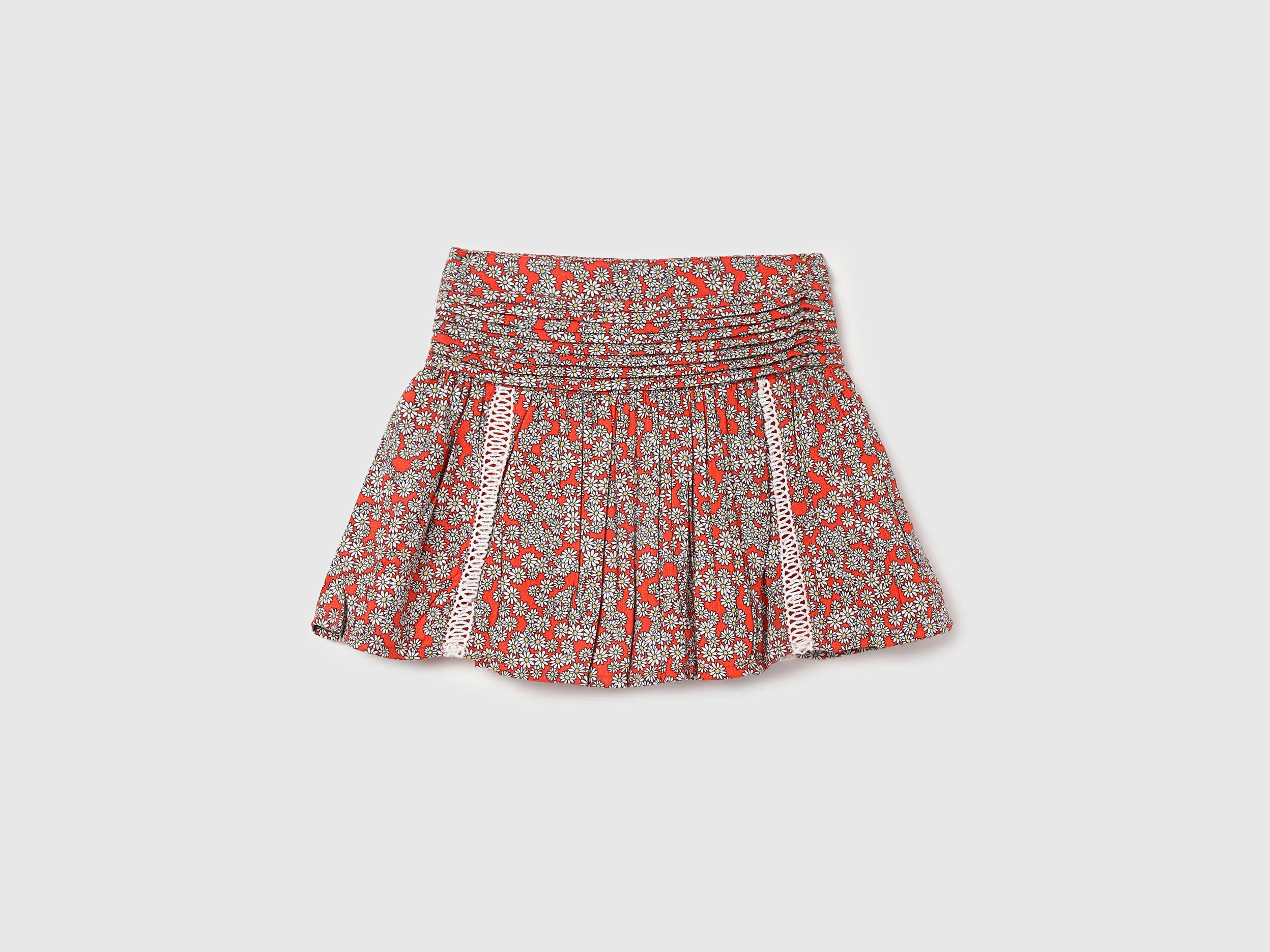 Floral Print Regular Fit Skirts