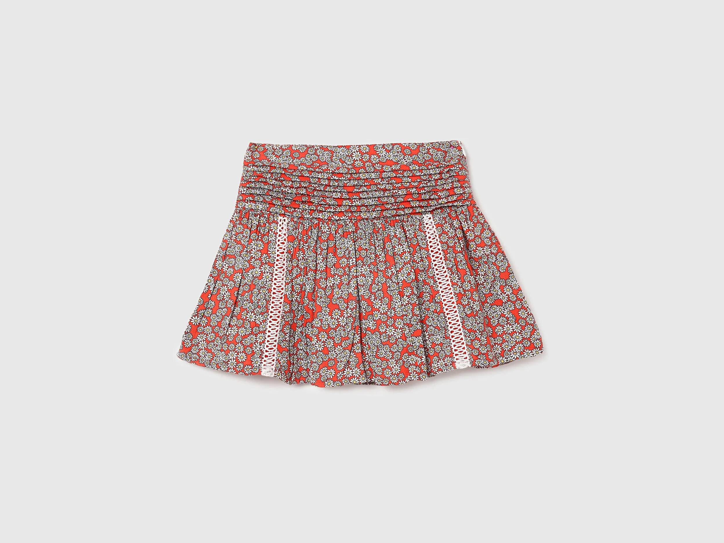 Floral Print Regular Fit Skirts
