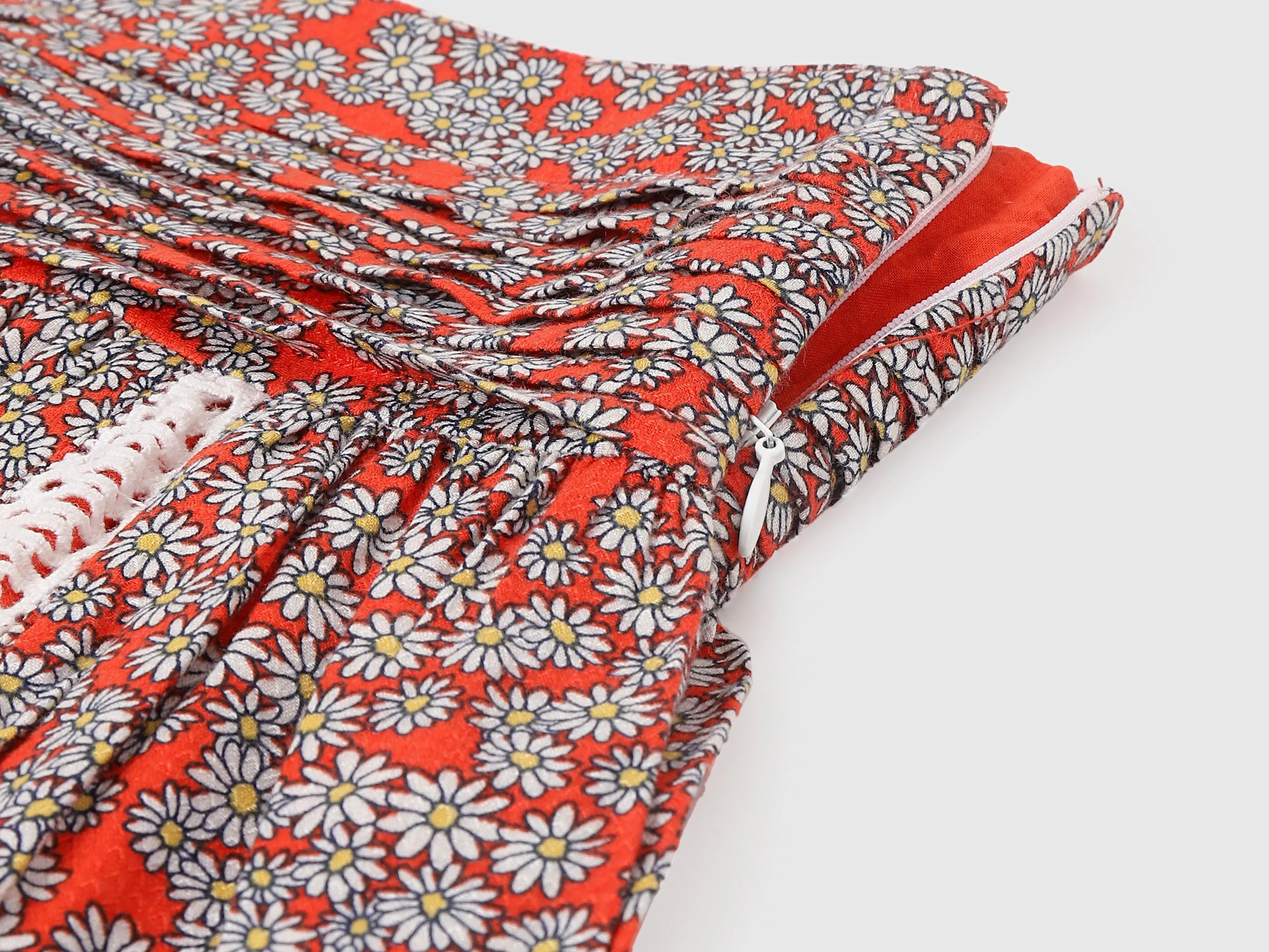 Floral Print Regular Fit Skirts