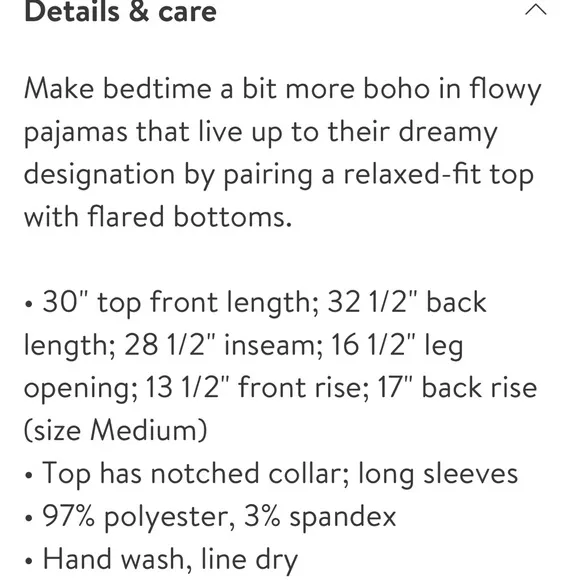 Free People NWOT Dreamy Days Pajamas