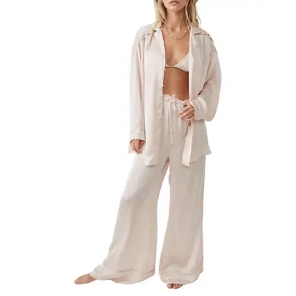 Free People NWOT Dreamy Days Pajamas