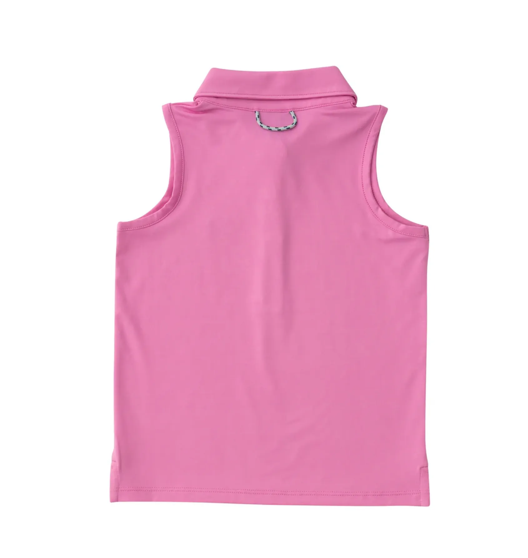 Fuchsia Pink Sleeveless Pro Performance Polo Shirt