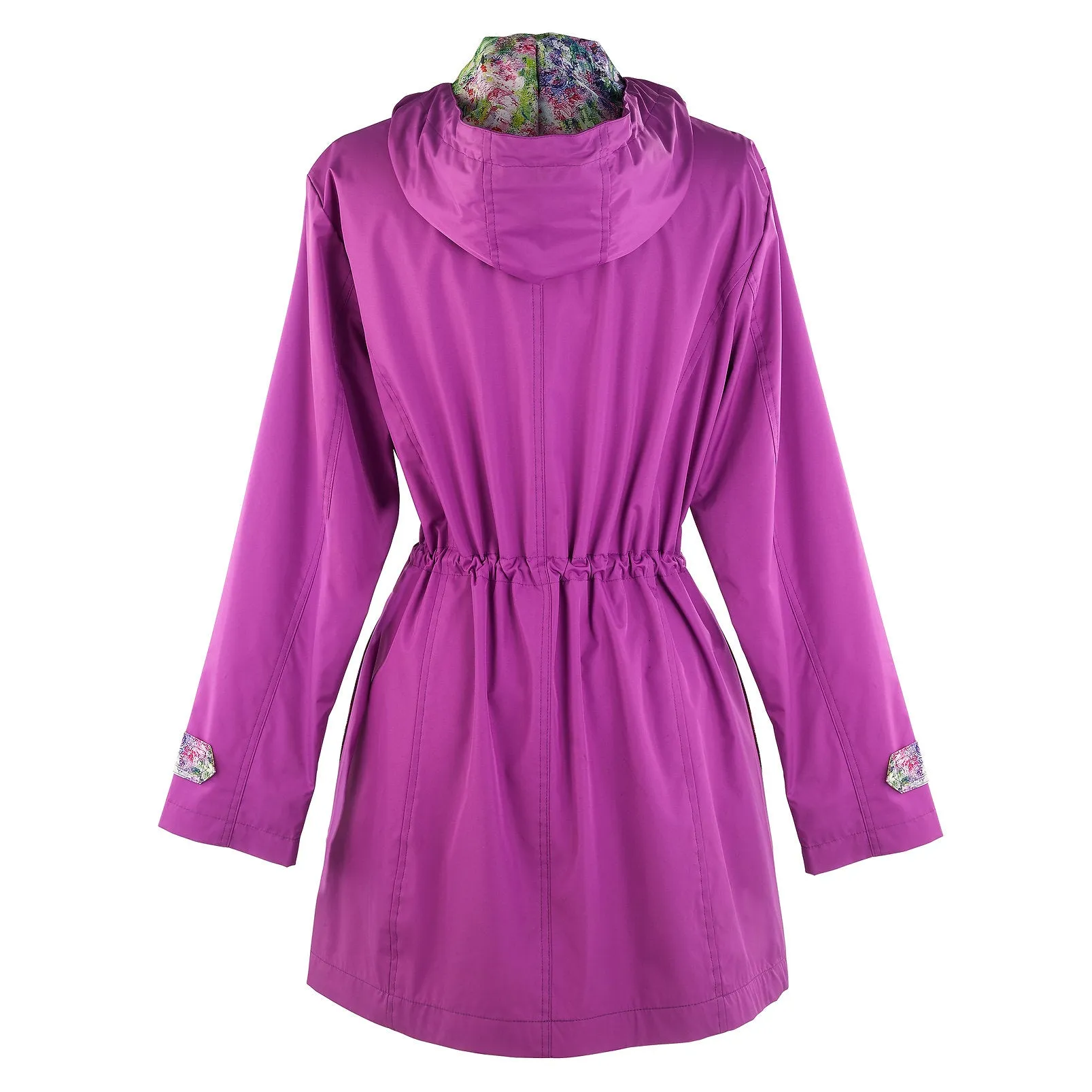 Galleria Premium Designer Raincoat Monet Garden Size S to XL