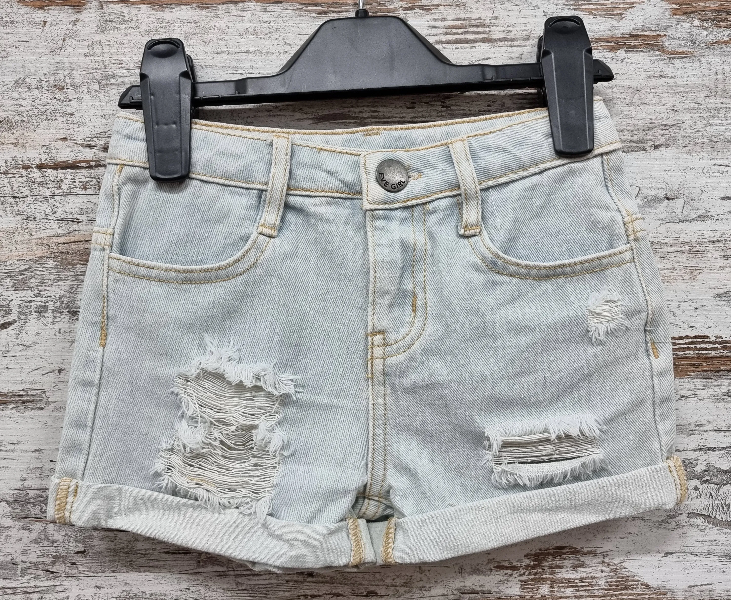 Girls Blair Denim Short by Eve Girl