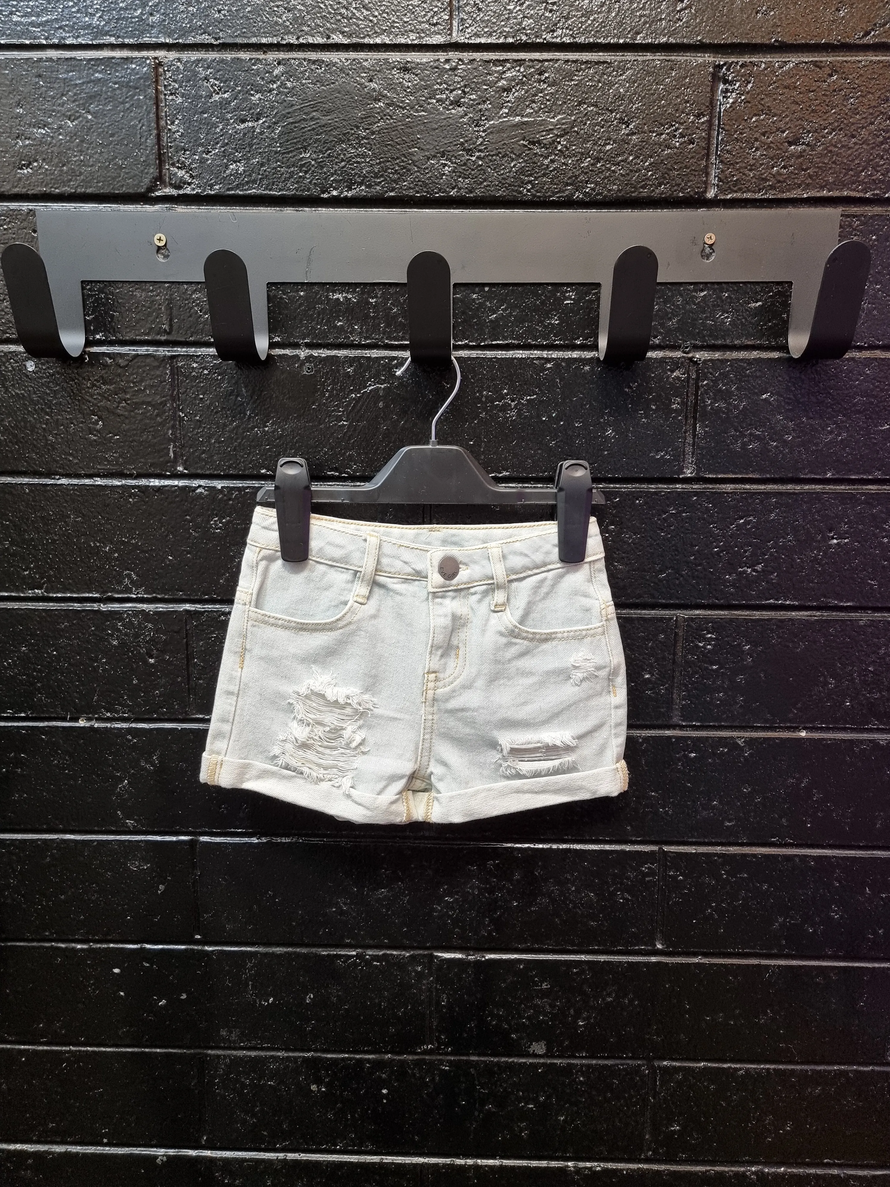 Girls Blair Denim Short by Eve Girl