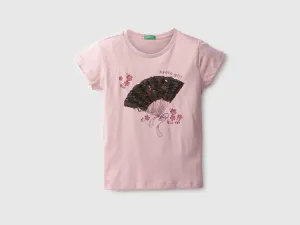 Girls Embellished Round Neck Top