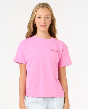 Girl's Ocean Tech Relaxed Tee