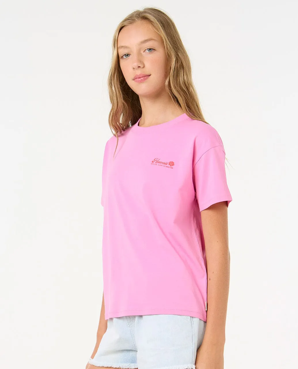 Girl's Ocean Tech Relaxed Tee