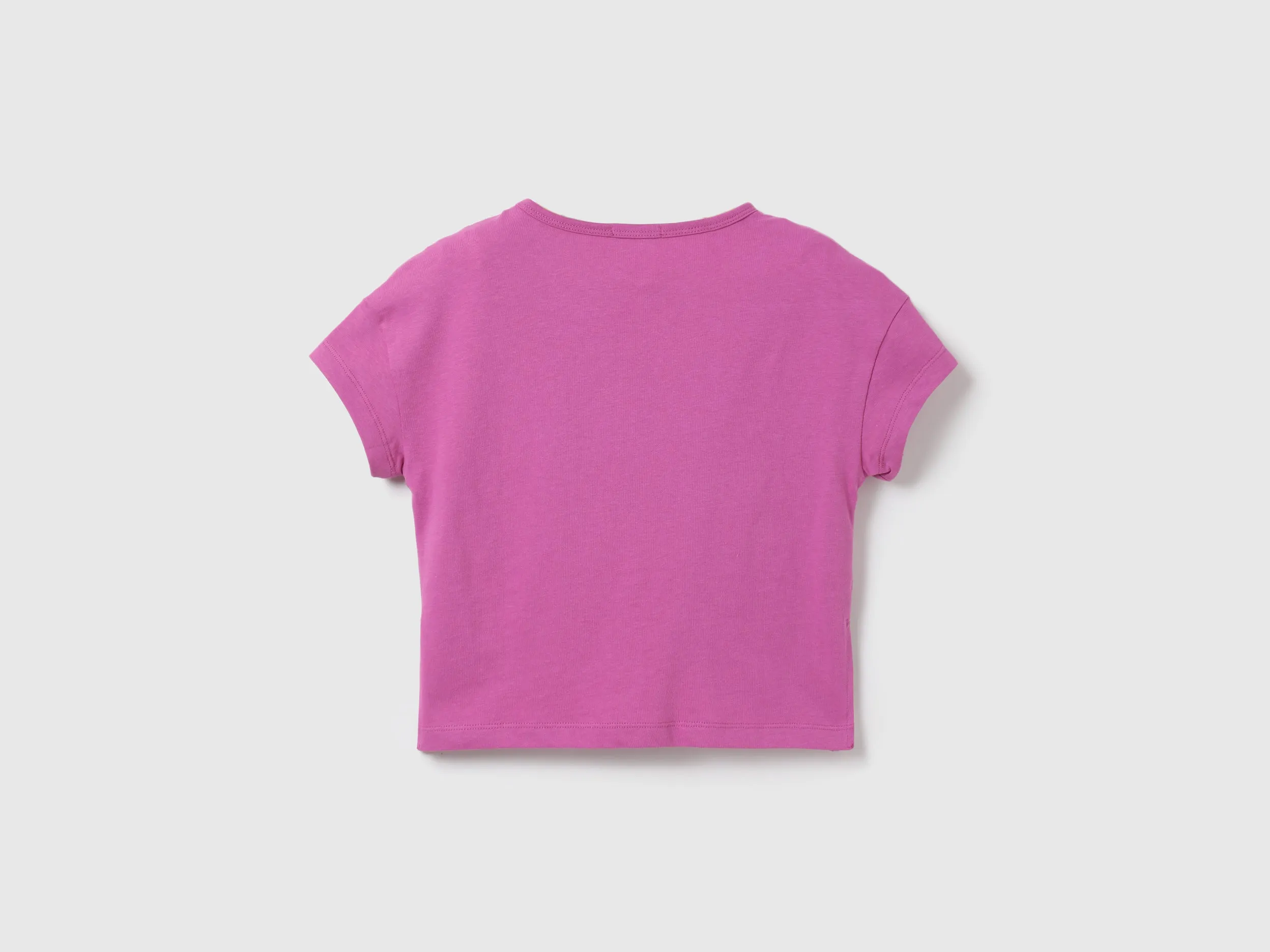 Girls Typography Round Neck T-Shirt