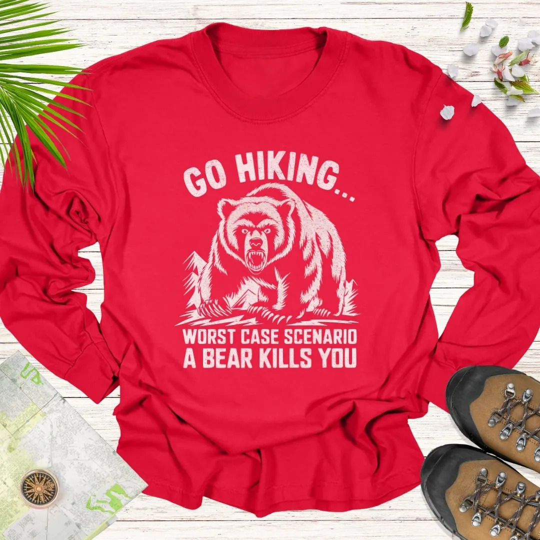 Go Hiking... Long Sleeve Unisex Shirt