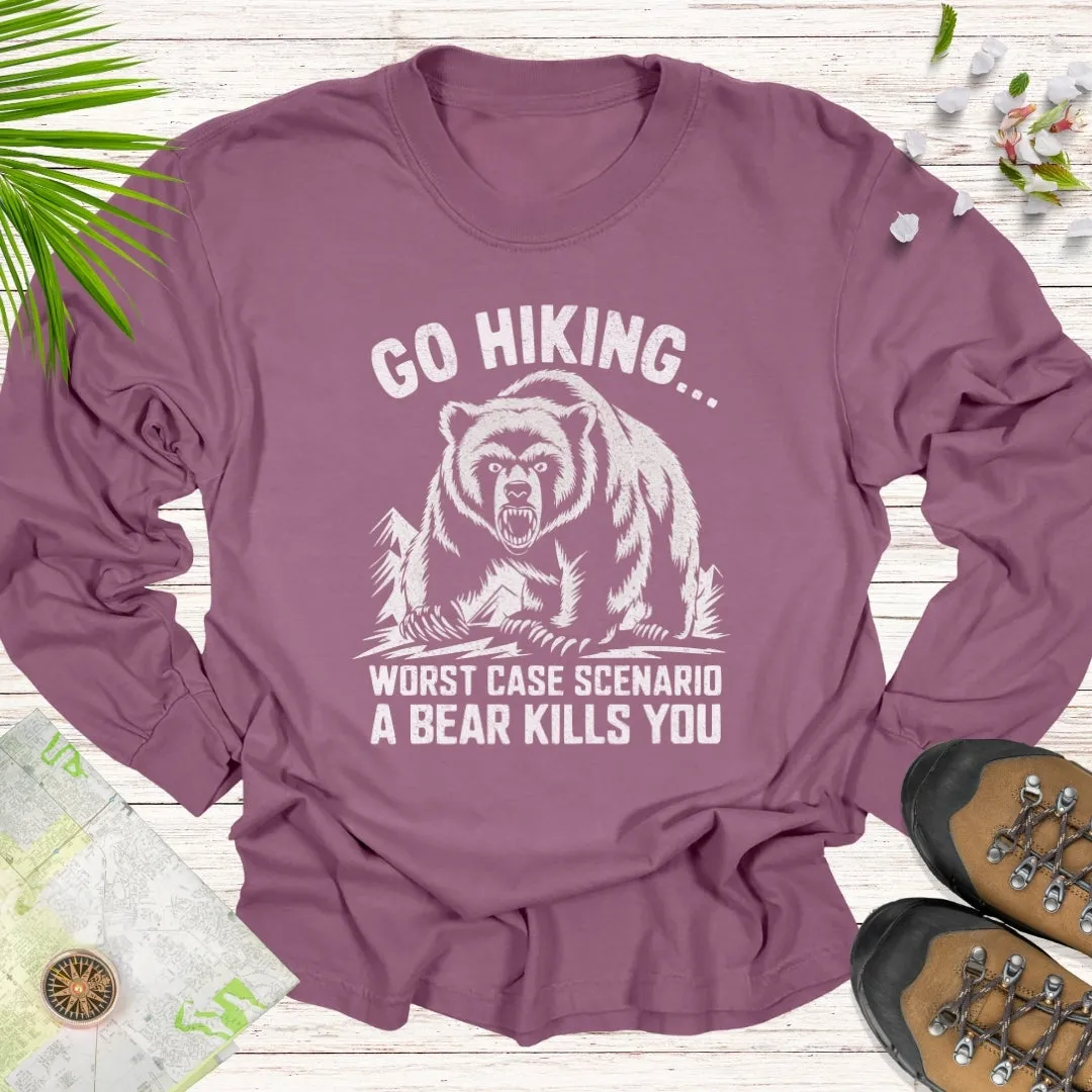 Go Hiking... Long Sleeve Unisex Shirt