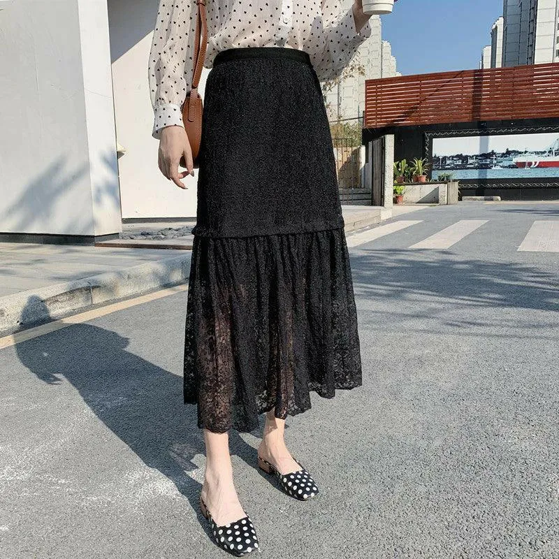 High-Waisted Slimming Midi Skirt