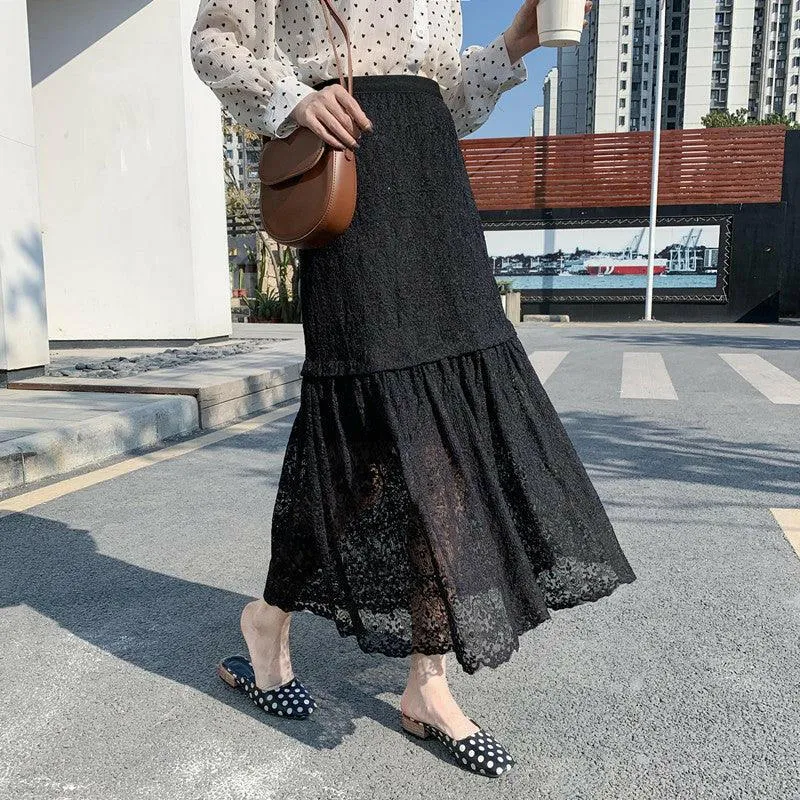 High-Waisted Slimming Midi Skirt