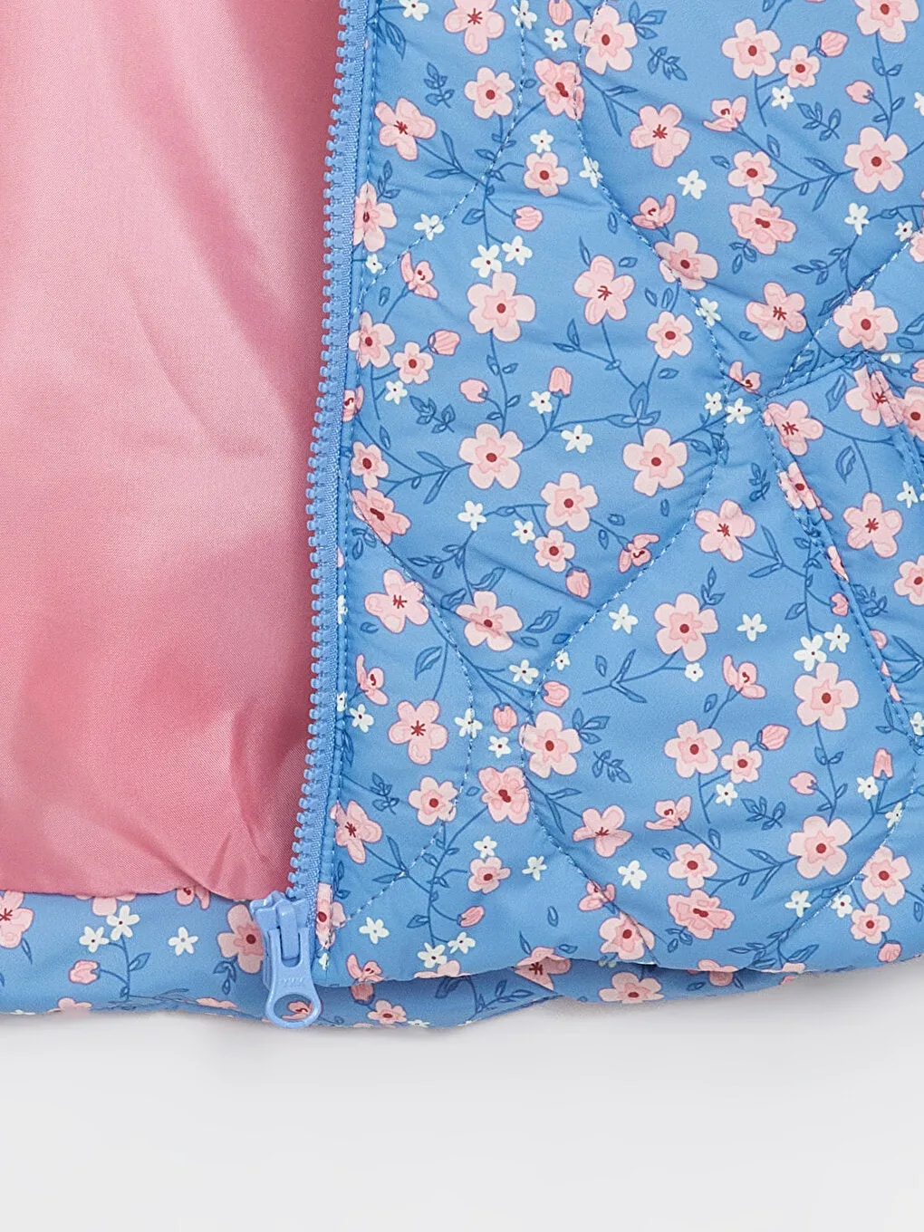 Hooded Baby Girl Puffer Vest