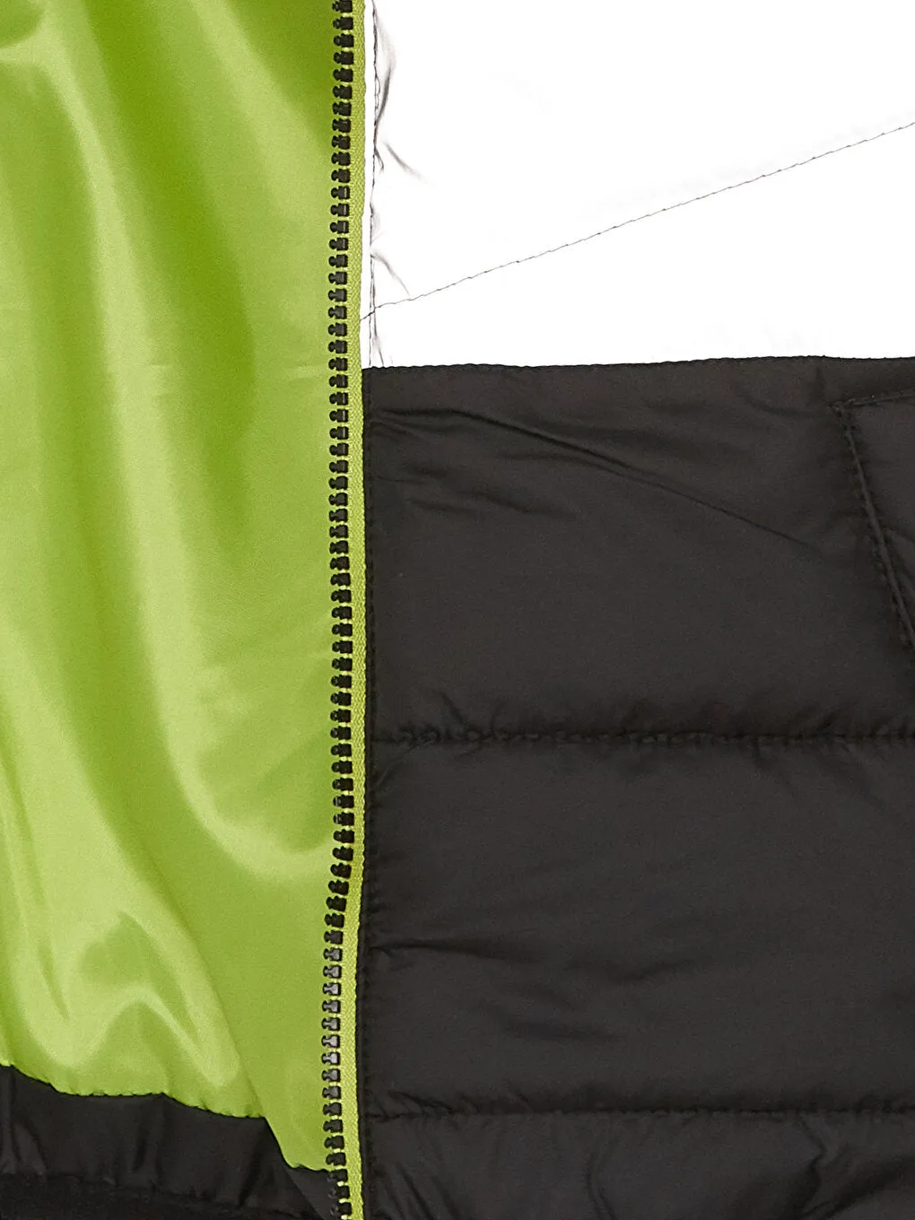 Hooded Boys Puffer Vest With Reflective Detail