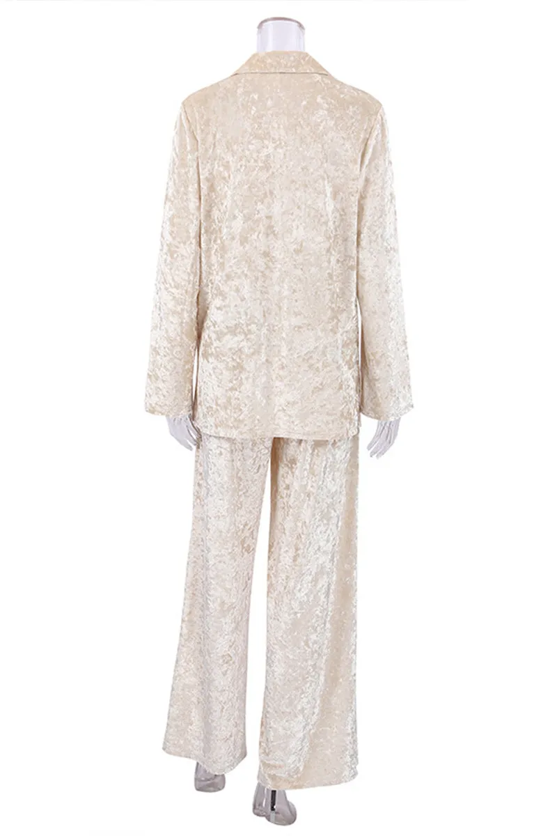 HWT1083 Velvet Luxe Lounge Set