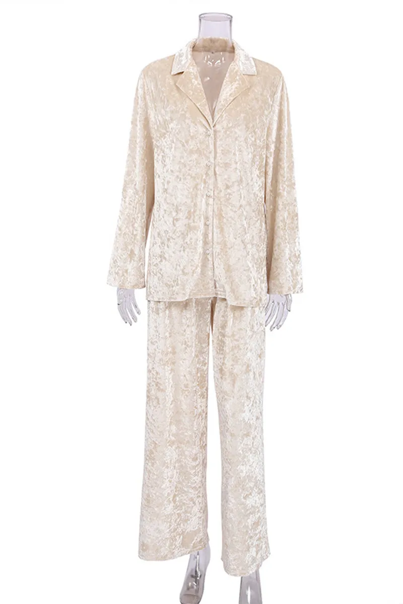 HWT1083 Velvet Luxe Lounge Set