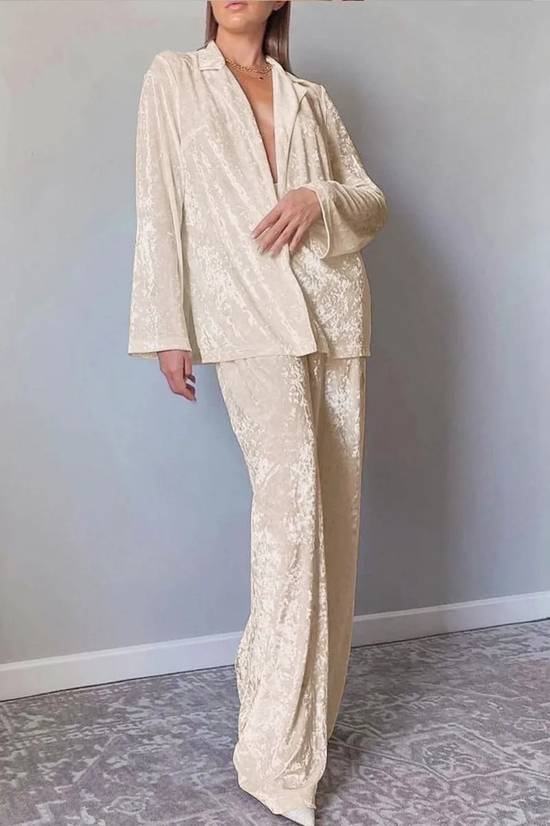 HWT1083 Velvet Luxe Lounge Set