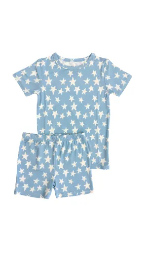 In My Jammers Blue Stars S/S 2pc PJ Set